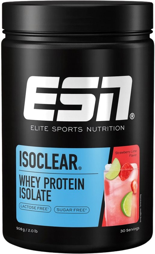 ESN Isoclear Whey Protein Isolate, Strawberry Lime, 908 g
