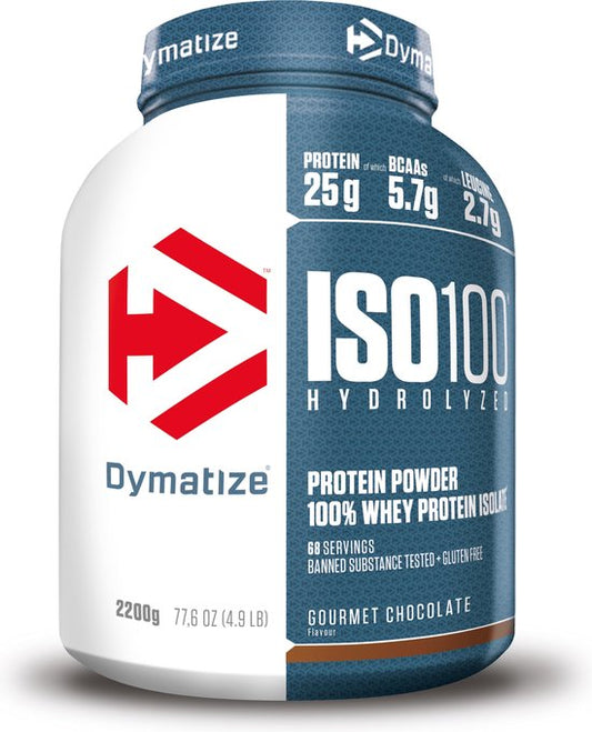 Dymatize ISO-100 Hydrolyzed - Eiwitpoeder / Eiwitshake - 2200 gram - Vanille